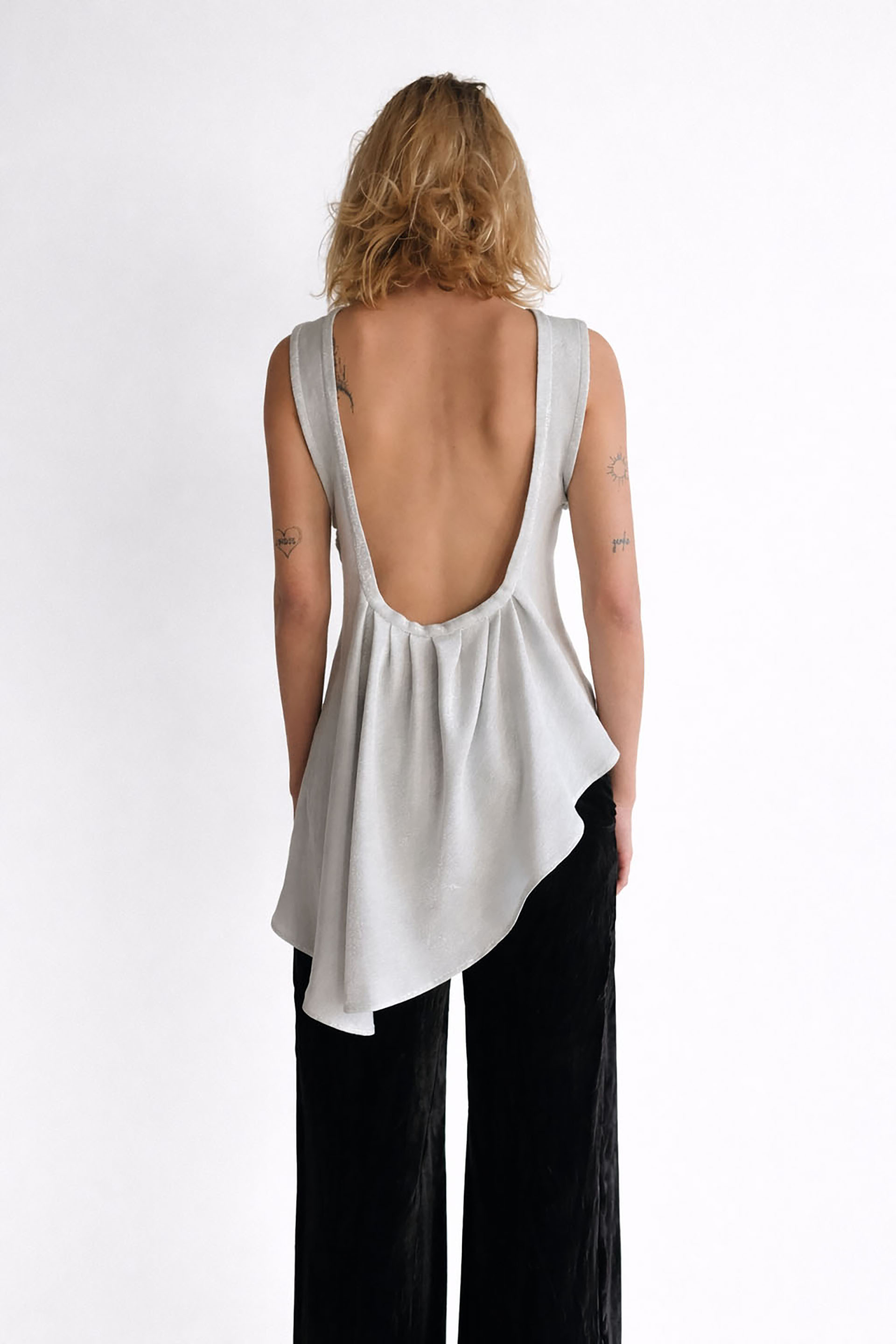 Myus FW26 Vale Tank, silk cotton