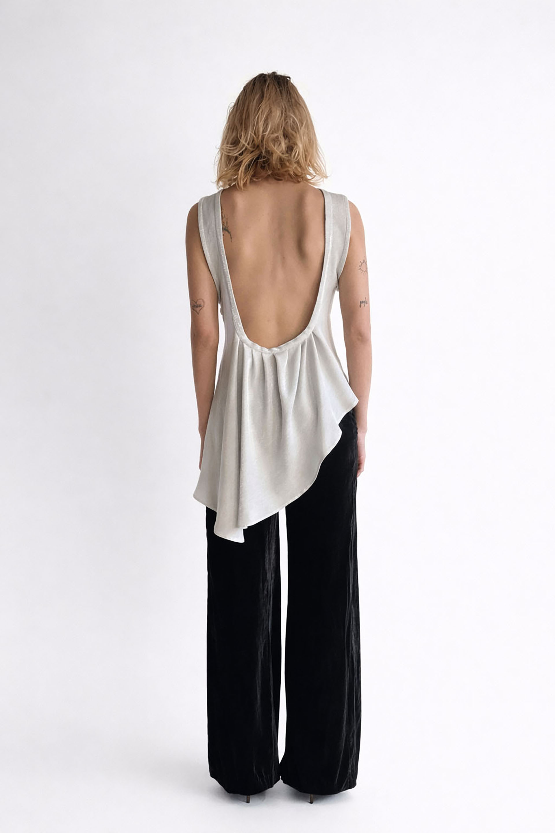 Myus FW26 Vale Tank, silk cotton