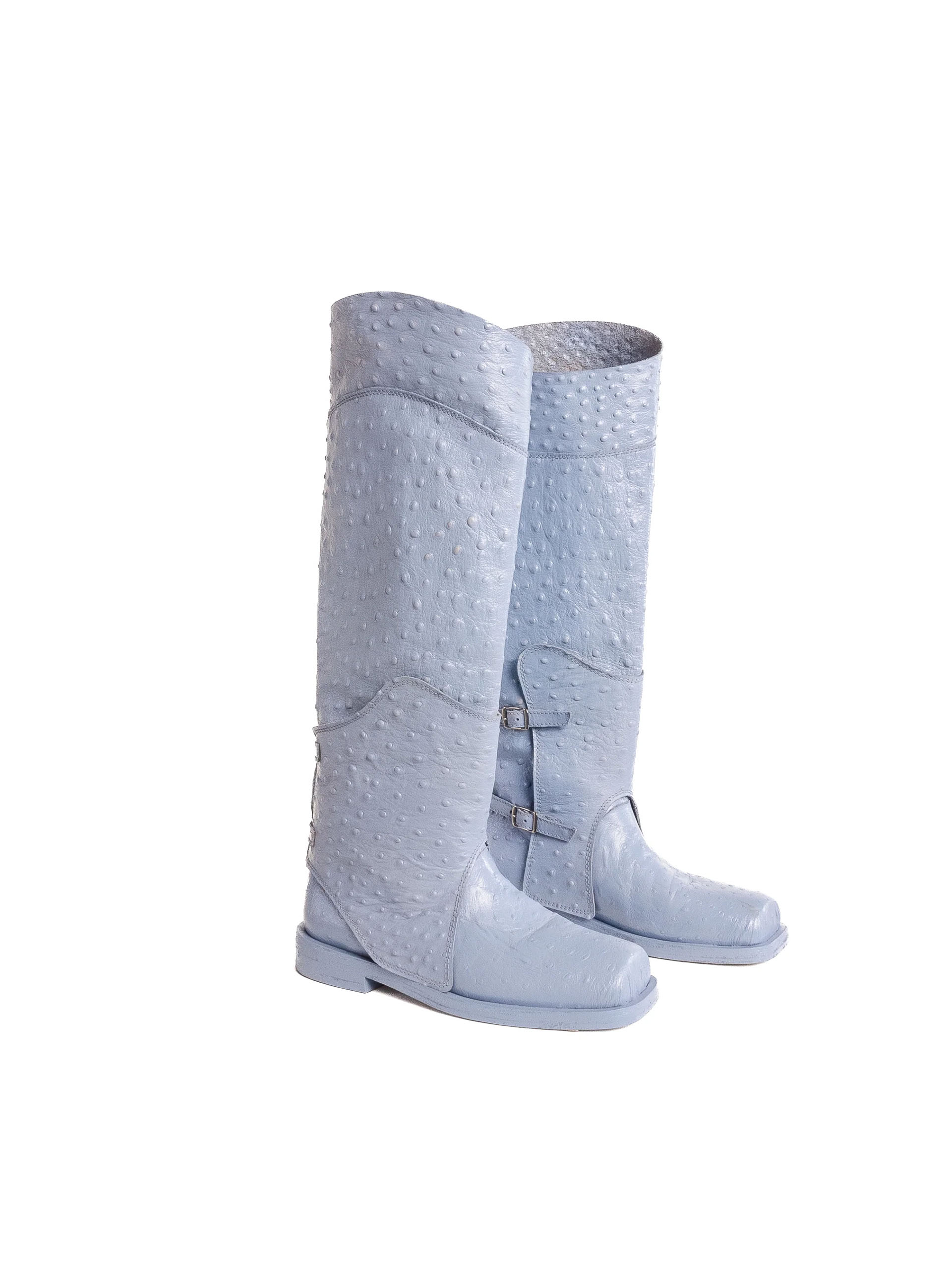 Myus Cavalières Jumping Boot, ostrich leather