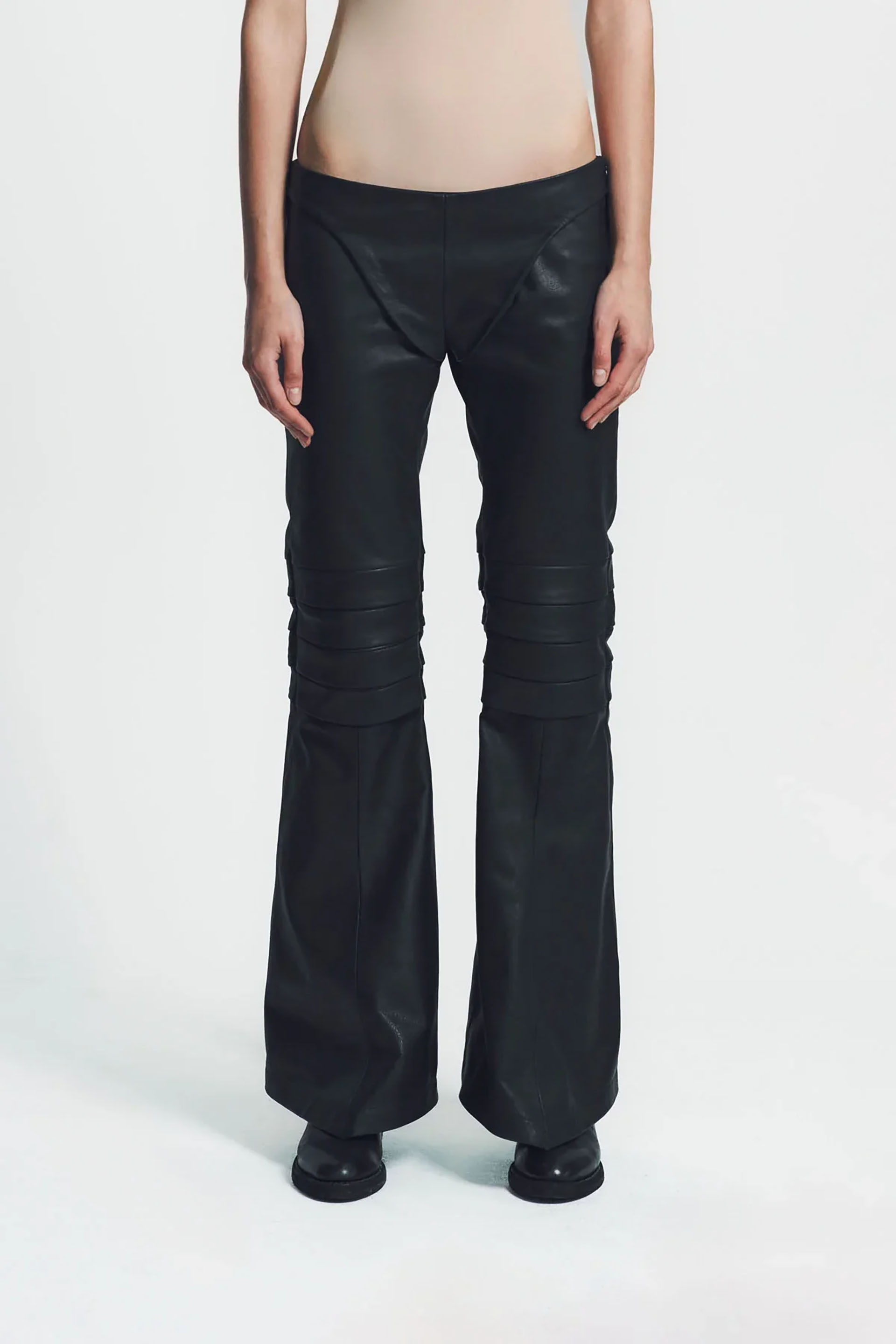 Myus SS26 Salle D'Armes Pants, italian lambskin