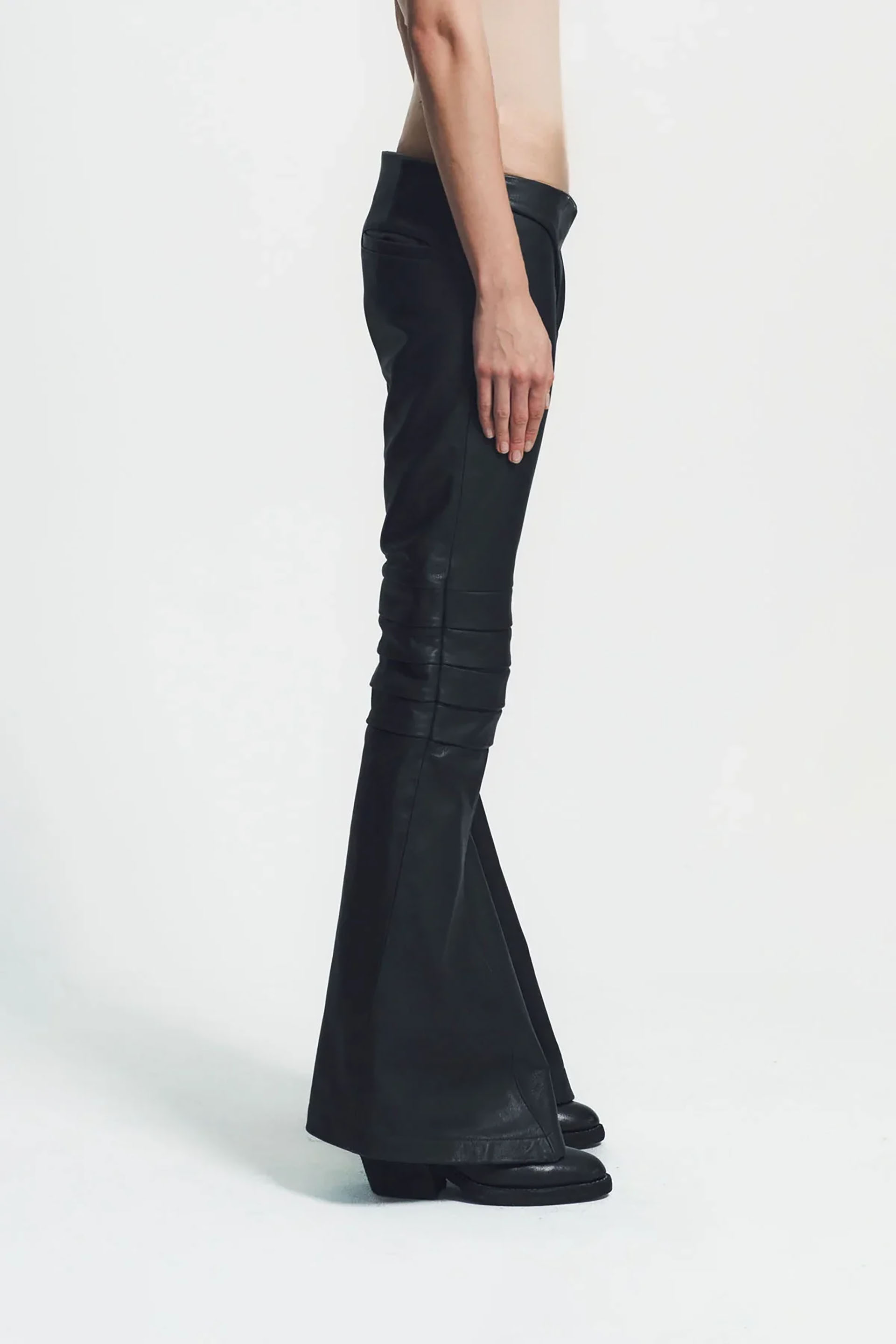 Myus SS26 Salle D'Armes Pants, italian lambskin