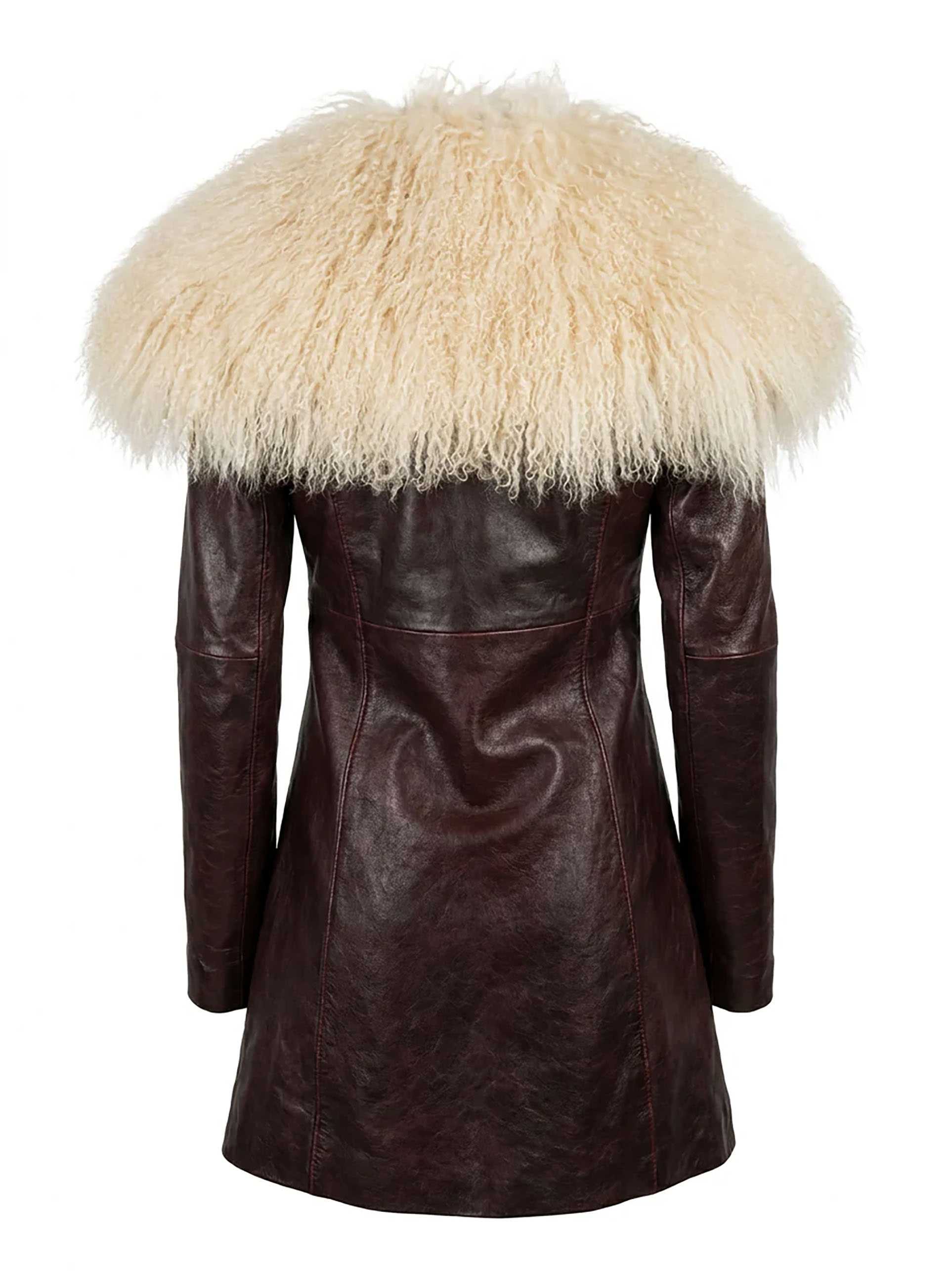 Myus SS26 Wycliffe Coat, italian lambskin